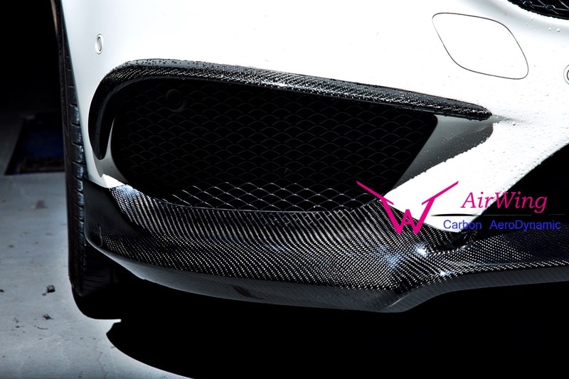Mercedes-Benz W205 Carlsson carbon front lip 04